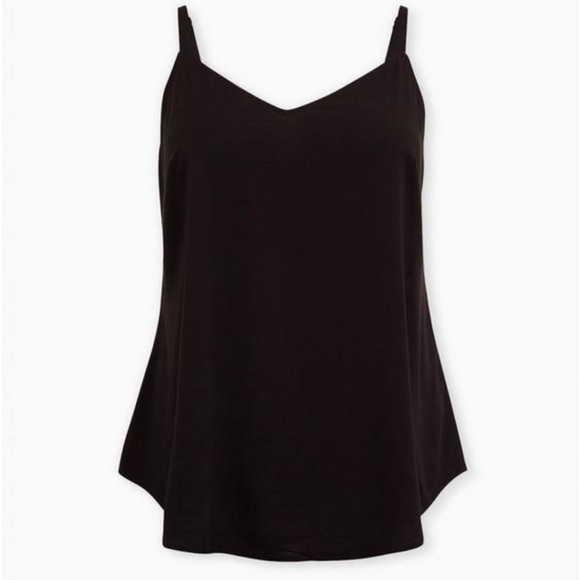 Ava stretch challis cami torrid size 00X olive tank - Picture 6 of 9